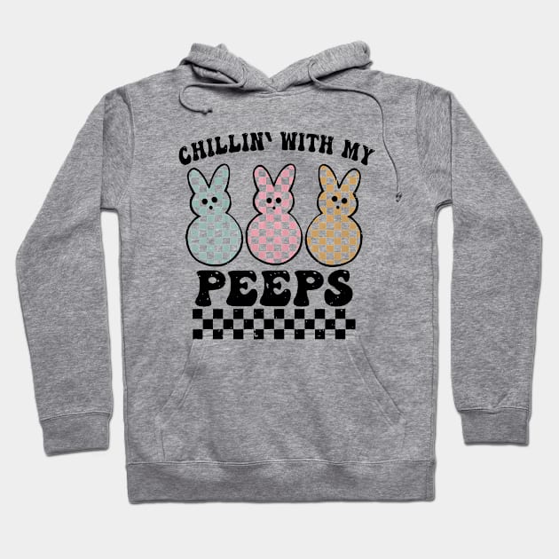 Chillin' with My Peeps Hoodie by Halby